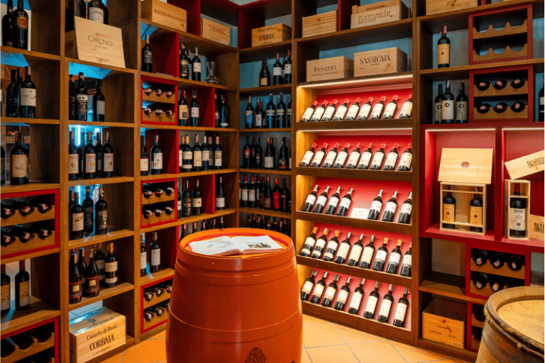 Casa Lenzi Italian Restaurant Wine Cellar Bangkok