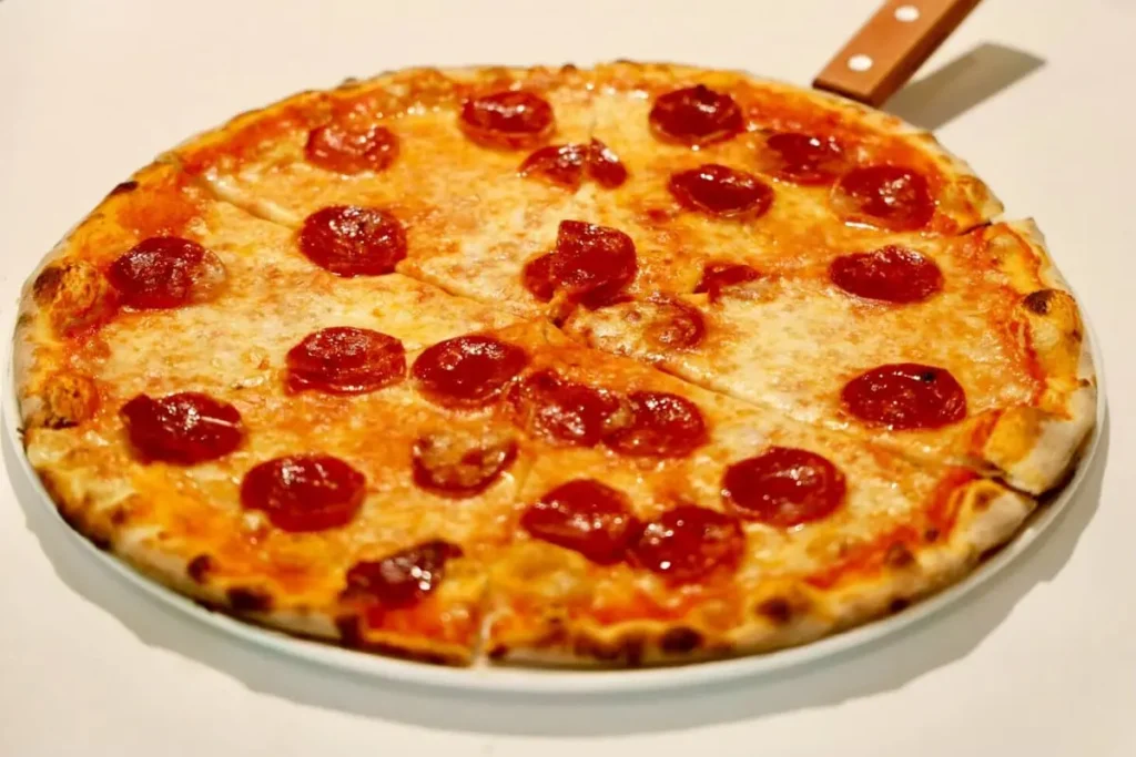 Pepperoni pizza at Casa Lenzi Italian Restaurant Thonglor