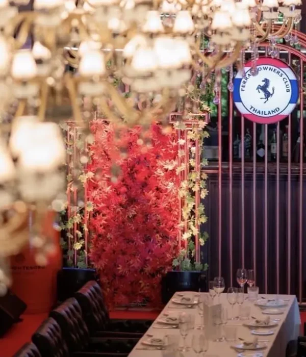 luxury private event at Casa Lenzi Bangkok